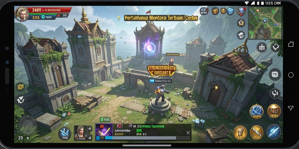 Gameplay menegangkan dan seru dalam 34R Tower Defense.