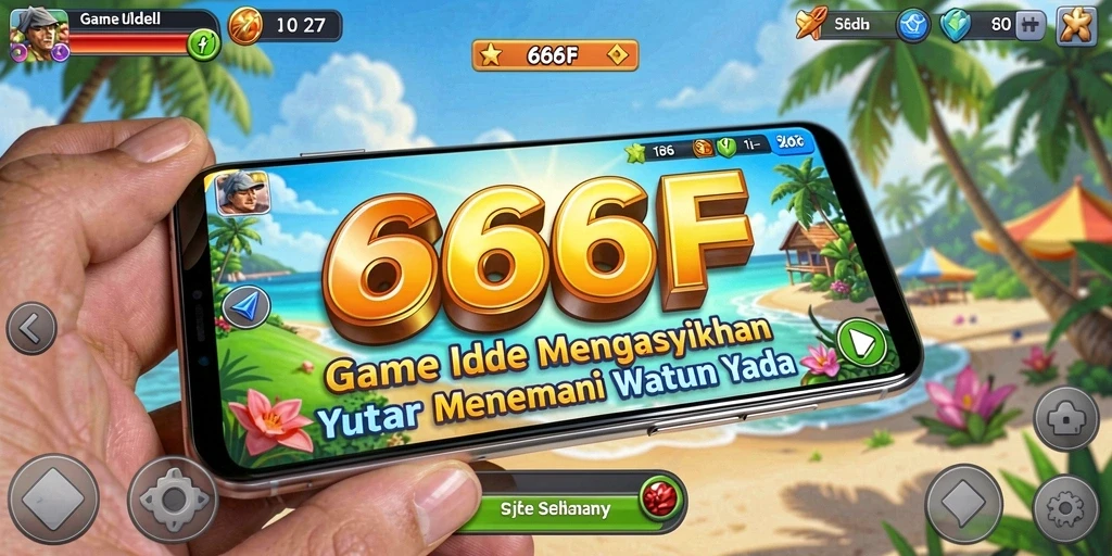 Tampilan gameplay santai dari 666F dalam aksi yang mengasyikkan.