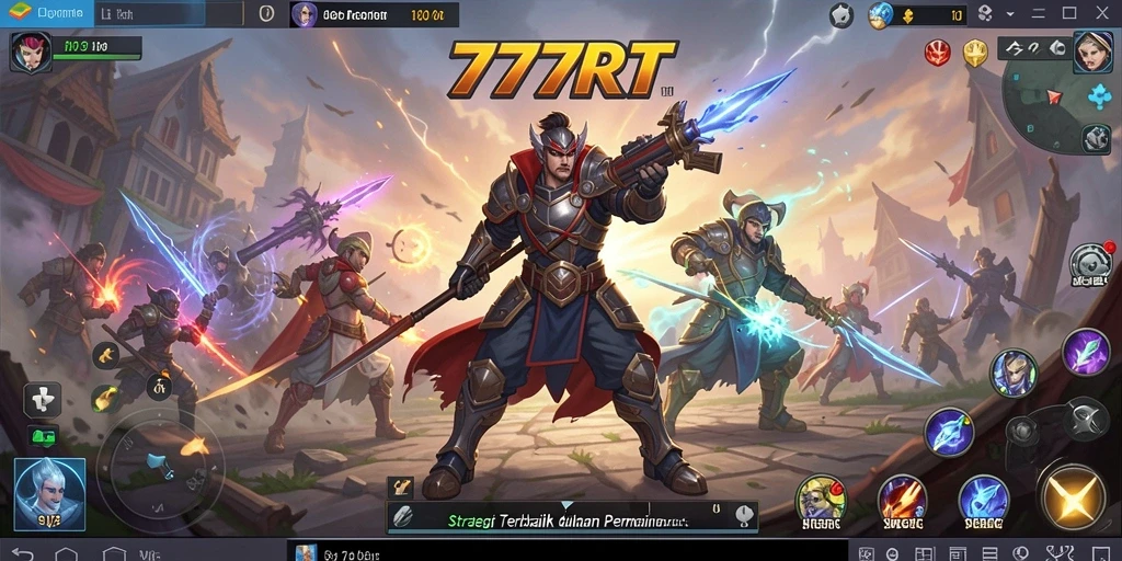 Tampilan gameplay menarik dari 777RT yang mendebarkan.