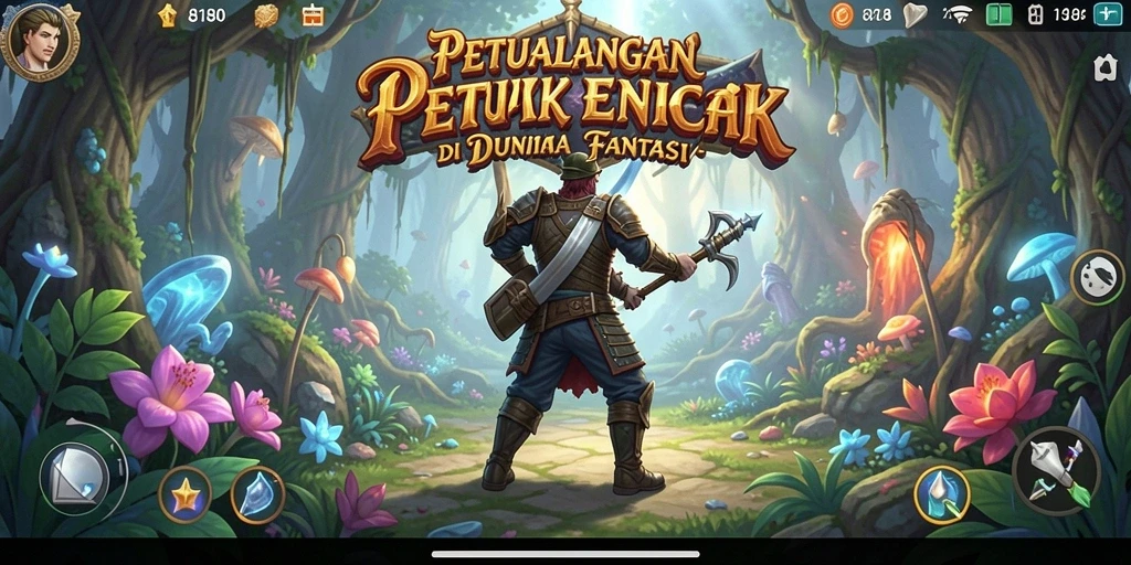 Tangkapan layar utama 8180 menampilkan momen aksi mendebarkan dalam petualangan.