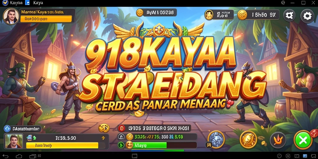Tampilan menarik dari gameplay strategi 918KAYA.