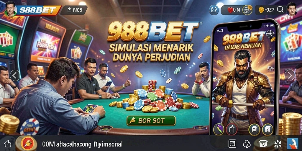 Screenshot gameplay <strong>988BET</strong> menunjukkan aksi seru di dunia perjudian.