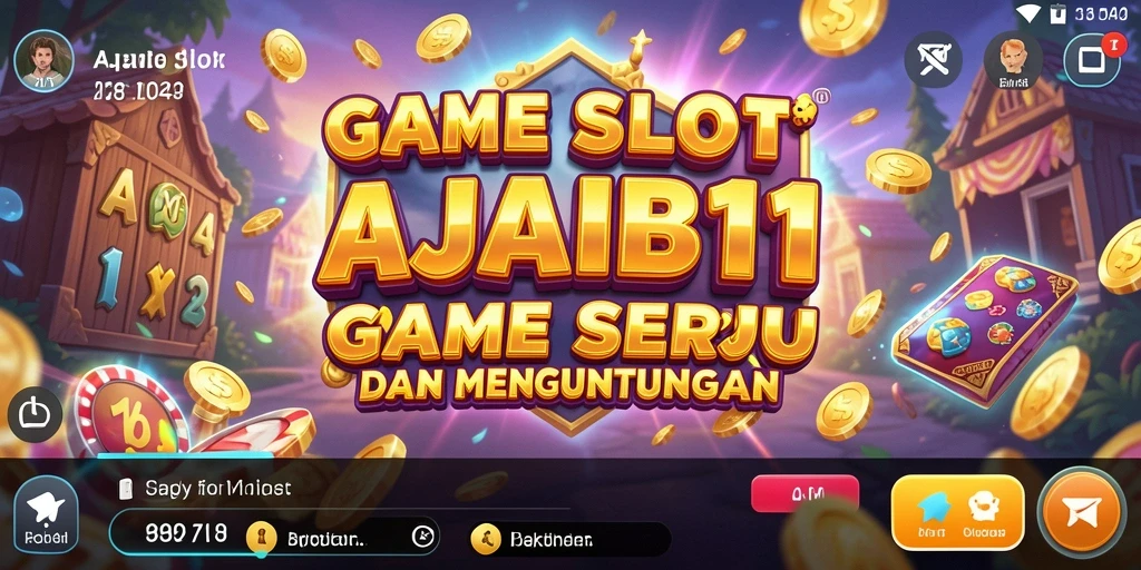 Gameplay AJAIB11 yang seru dan interaktif dalam permainan Slot.