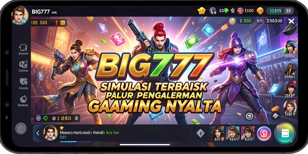 Tampilan gameplay menarik dari BIG777 dalam simulasi yang mendebarkan.