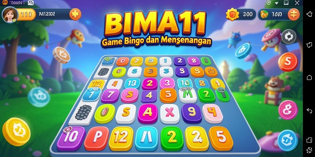 Tampilan gameplay BIMA11 yang menarik dan interaktif.