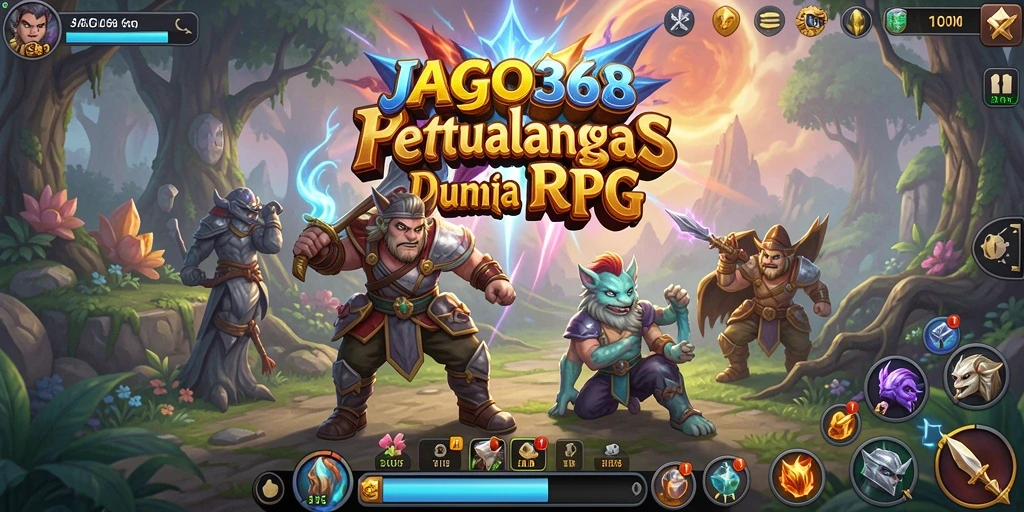 Tampilan gameplay JAGO368 dengan aksi seru dan karakter menawan.