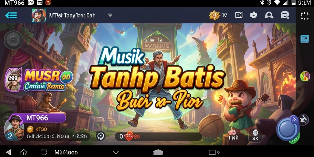 Tampilan gameplay interaktif dari MT966 yang menarik perhatian.