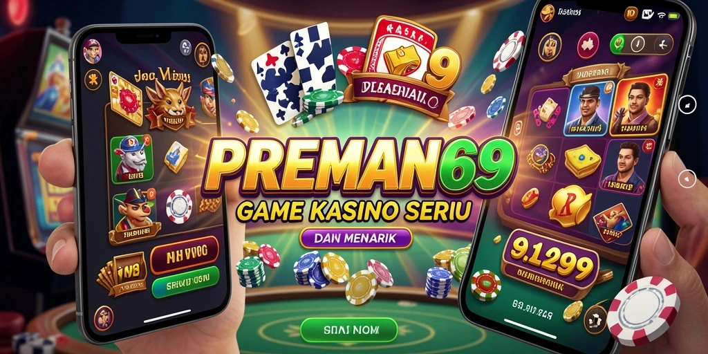 Tampilan gameplay menarik dari PREMAN69 dengan berbagai pilihan permainan Kasino.