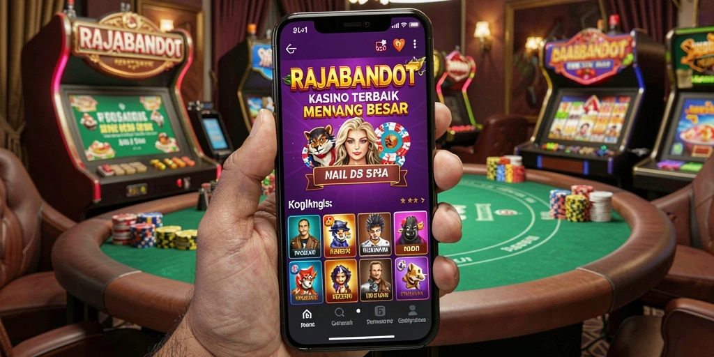 Screenshot gameplay RAJABANDOT menampilkan keseruan permainan Kasino.