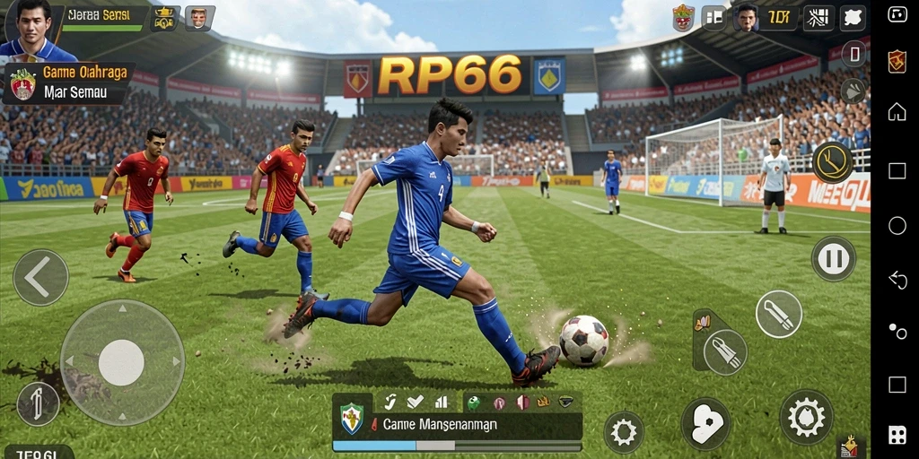 Tampilan gameplay RP66 yang menakjubkan dan seru.
