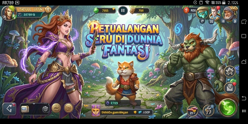 Gameplay RR789 menunjukkan aksi petualangan yang mendebarkan.
