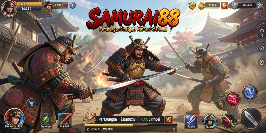 Screenshot menampilkan aksi mendebarkan dalam pertarungan strategi SLG.