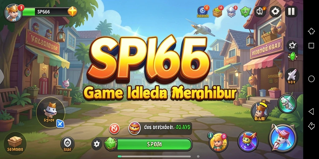 Tampilan gameplay menarik dari SP666 dalam mode Idle.