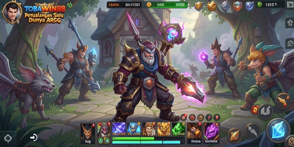Gameplay TOBAWIN88 yang menegangkan dan interaktif.